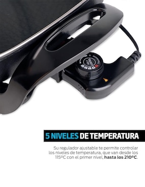 Sartén eléctrico con tapa Redlemon de aluminio