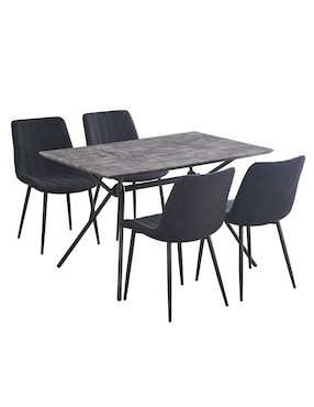 Antecomedor Georgia Crown Baccara para 4 personas