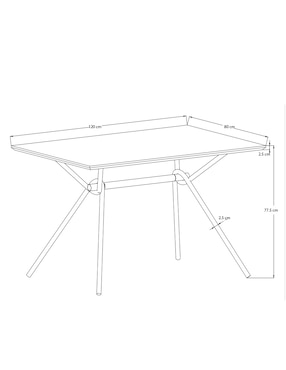 Antecomedor Georgia Crown Baccara para 4 personas