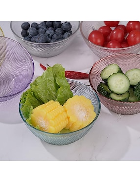 Set bowl Aquila 6 piezas de cristal