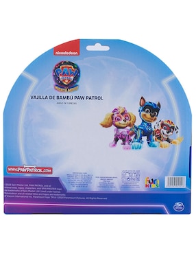 Vajilla Regalos Siglo Xxi paw patrol de bambú