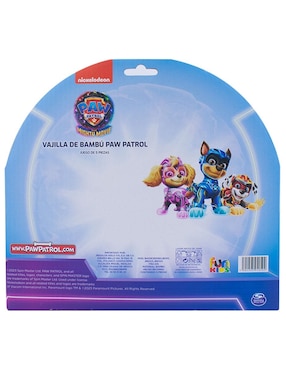 Vajilla cerrada Regalos Siglo Xxi the mighty movie paw patrol de bambú