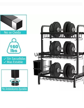 Escurridor de trastes de acero inoxidable