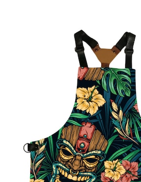 Delantal completo Pineapple Tools Loneta Print