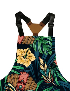 Delantal completo Pineapple Tools Loneta Print