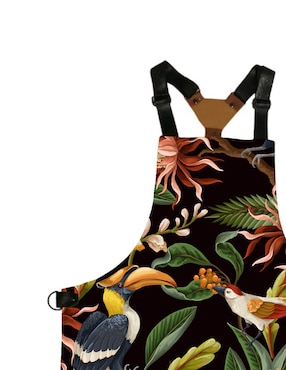 Delantal completo Pineapple Tools Loneta Print
