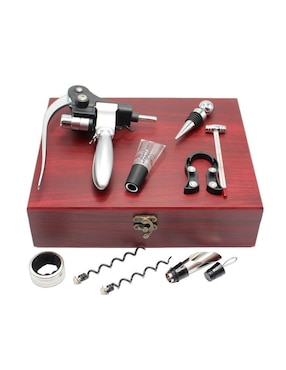 Set bar Minos Home de acero inoxidable