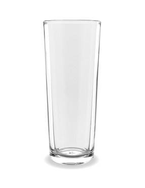 Vaso Largo Glassia De Cristal Con 24 Piezas