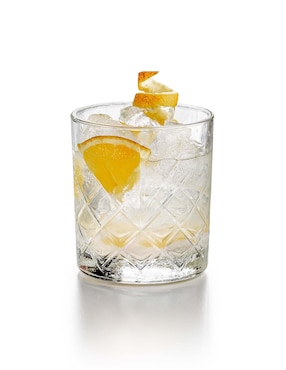 Set vaso old fashion Glassia Elsa de cristal con 12 piezas