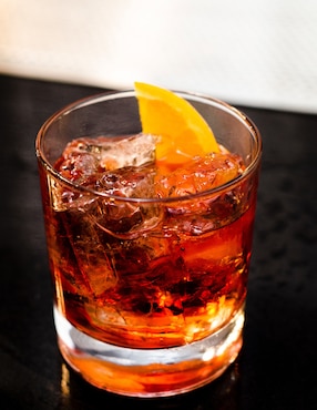 Set vaso old fashion Vicrila Merlot de cristal con 6 piezas
