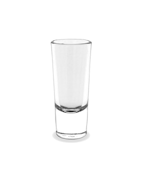 Vaso Tequilero Glassia De Cristal Con Individual