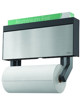 Portarrollos de acero inoxidable Metaltex 3 rollos
