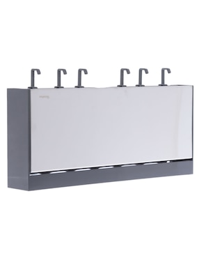 Portarrollos de acero inoxidable Metaltex 3 rollos