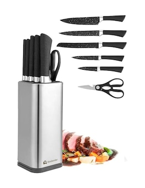 Set de cuchillos utilitario Bluelander  7 piezas