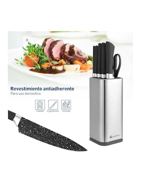 Set de cuchillos utilitario Bluelander  7 piezas