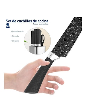Set de cuchillos utilitario Bluelander  7 piezas