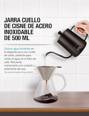 Molino para café Casa Litus de acero inoxidable