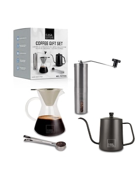 Molino para café Casa Litus de acero inoxidable