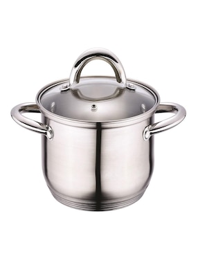 Batería de cocina Bergner de acero inoxidable 12 piezas