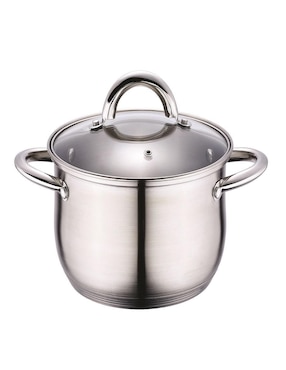 Batería de cocina Bergner de acero inoxidable 12 piezas