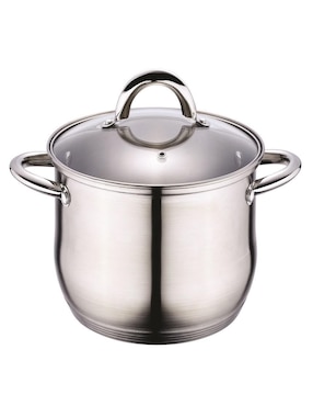 Batería de cocina Bergner de acero inoxidable 12 piezas