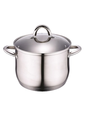 Batería de cocina Bergner de acero inoxidable 12 piezas