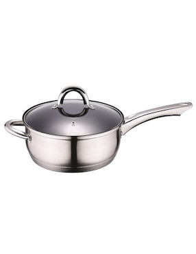 Batería de cocina Bergner de acero inoxidable 12 piezas