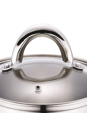Batería de cocina Bergner de acero inoxidable 12 piezas