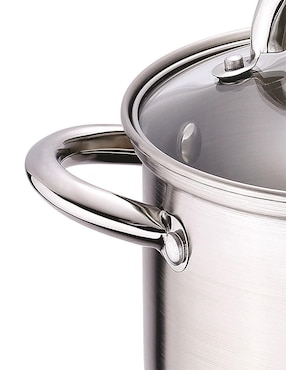Batería de cocina Bergner de acero inoxidable 12 piezas