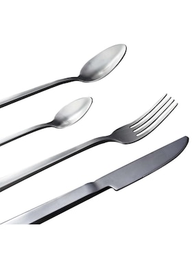 Set cubiertos Chefmaker Mara de acero inoxidable 16 piezas