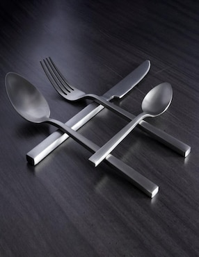 Set cubiertos Chefmaker Mara de acero inoxidable 16 piezas