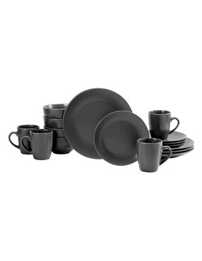 Vajilla cerrada Crown Baccara mix & match de stoneware para 4 personas