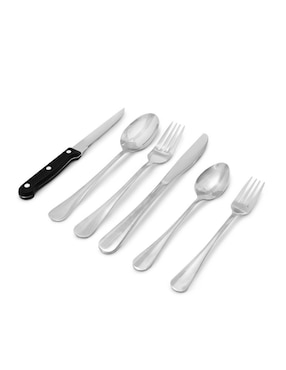 Set cubiertos Idea Nuova de acero inoxidable 24 piezas