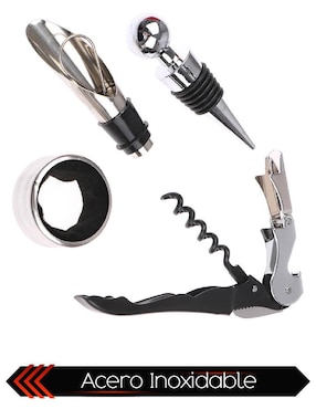 Set bar Chic Fantasy de acero inoxidable