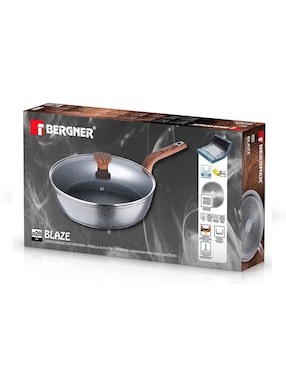 Sartén con tapa Bergner Blaze de aluminio