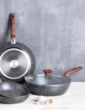Sartén con tapa Bergner Blaze de aluminio