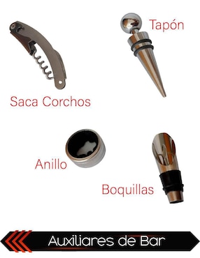 Set bar Chic Fantasy de madera