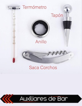 Set bar Chic Fantasy de madera