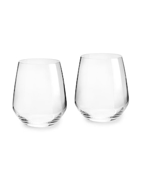 Set vaso Doble Pack Master Pro Oneology de cristal con 2 piezas