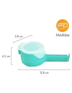 Pinza para bolsa (clip) Seviete