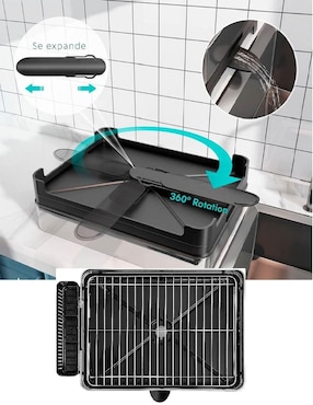 Escurridor de trastes Rd Royal Cook de acero inoxidable