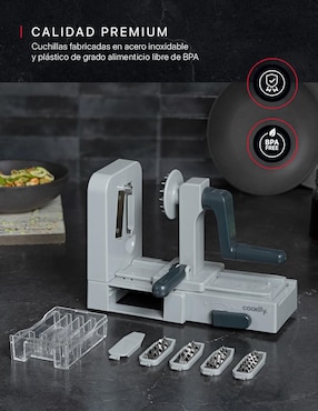 Rallador espiral Cookify Tipo Espiral