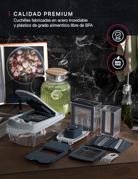Rebanador y rallador Cookify Tipo Multifuncional