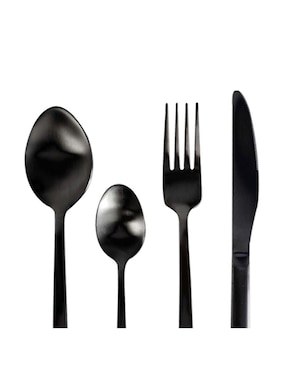 Set cubiertos Chefmaker Enola B de acero inoxidable 16 piezas