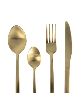Set cubiertos Chefmaker Enola G de acero inoxidable 16 piezas