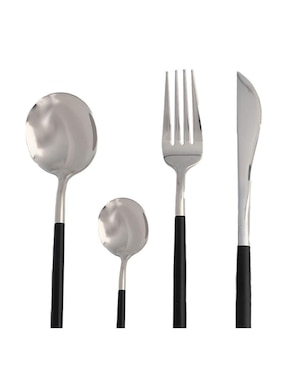 Set cubiertos Chefmaker Asaf de acero inoxidable 16 piezas
