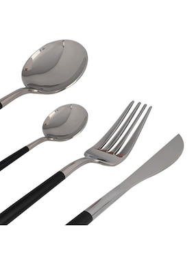 Set cubiertos Chefmaker Asaf de acero inoxidable 16 piezas