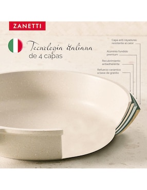 Set de sartenes Zanetti de aluminio 5 piezas