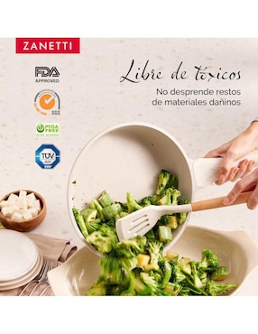 Set de sartenes Zanetti de aluminio 2 piezas