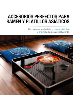 Set bowl Casa Litus 16 piezas de melamina